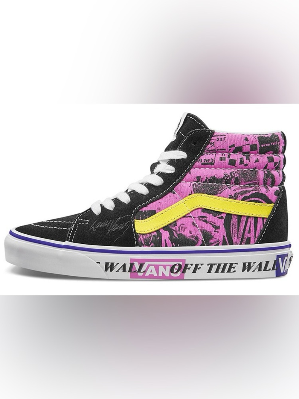 Vans Sk8 Lady Vans-Hi Azalea Pink Womens Hi Top Sneakers, VN0A4BV6VXR, sz 6